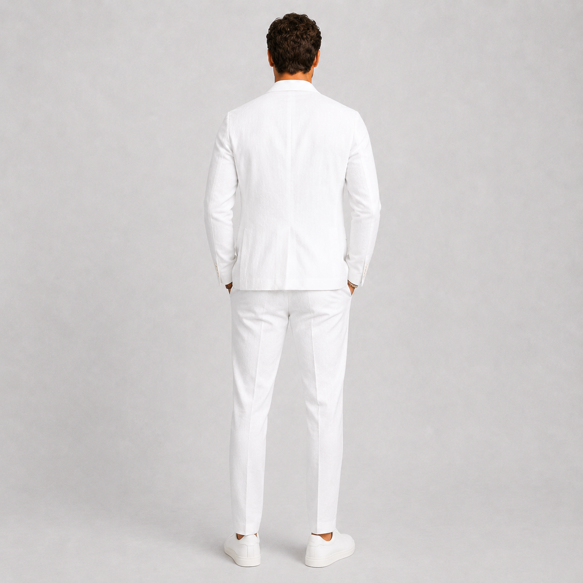 Costume lin hommes - image 3