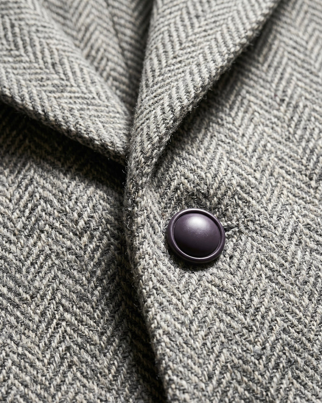 Veste À Col À Revers En Motif Chevron Pour Hommes