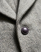 Veste À Col À Revers En Motif Chevron Pour Hommes