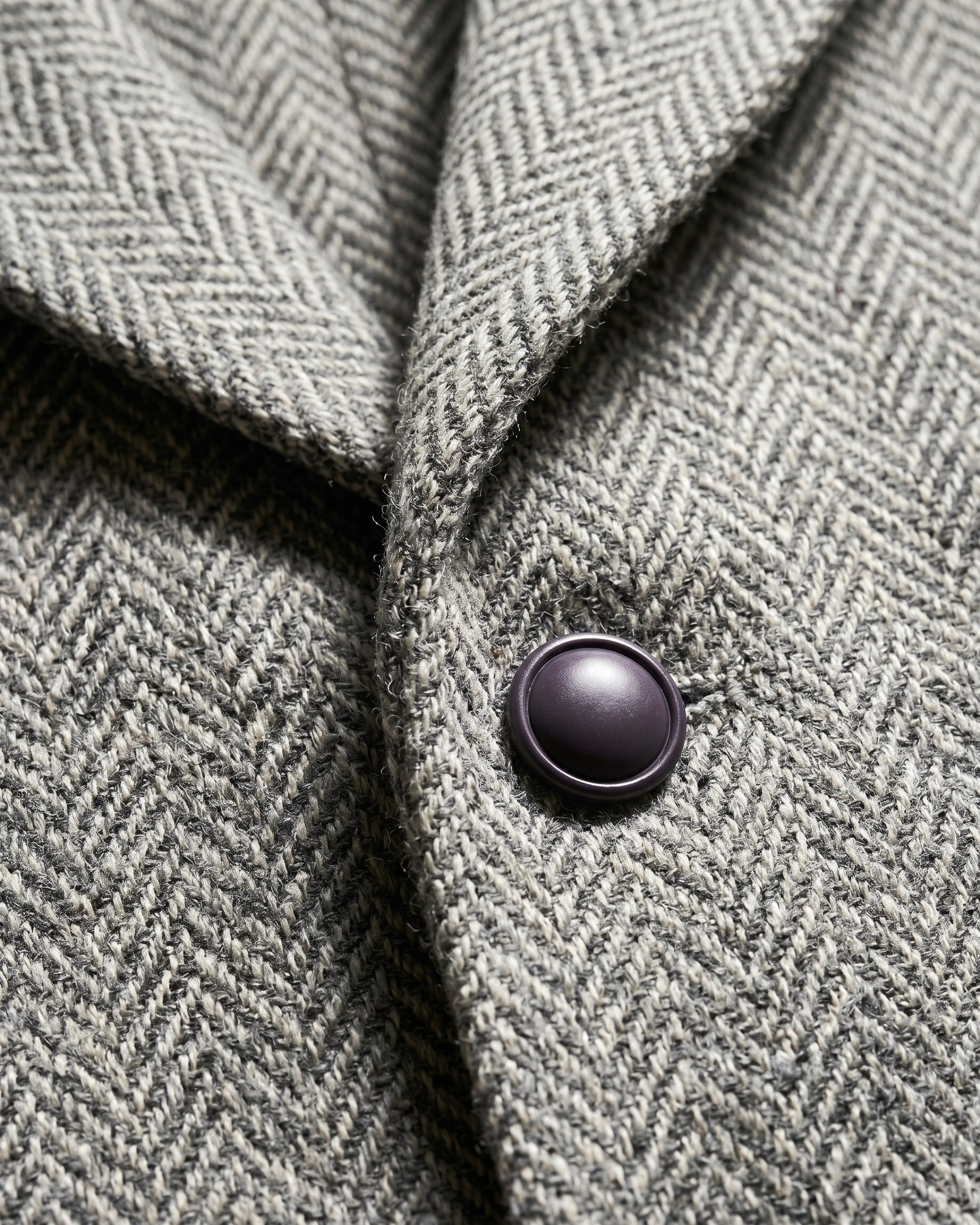 Veste À Col À Revers En Motif Chevron Pour Hommes