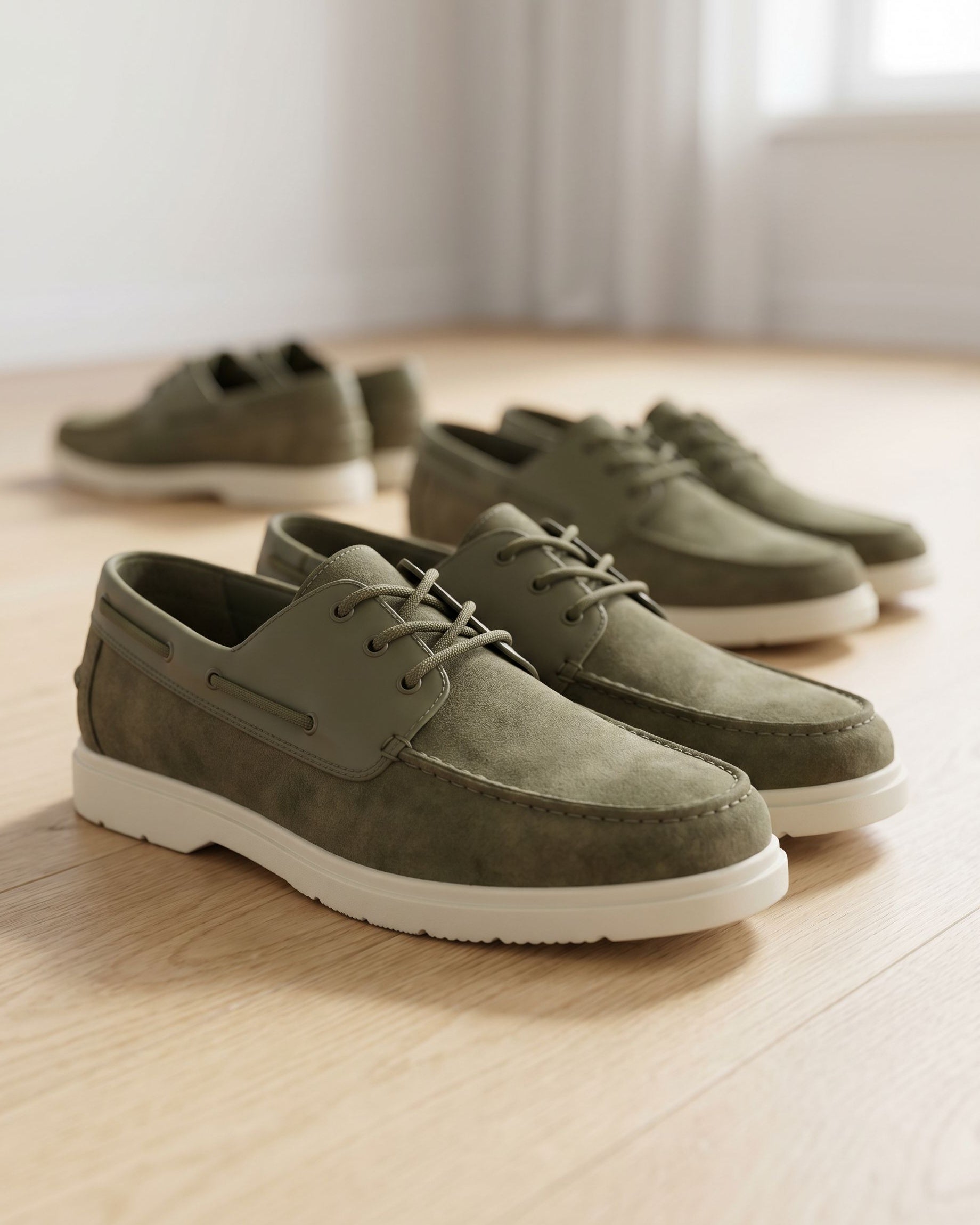 Chaussures À Lacets En Suédine Pour Hommes