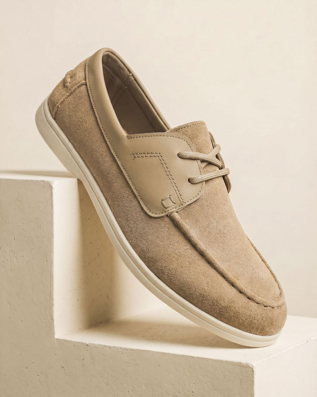 Chaussures À Lacets En Suédine Pour Hommes