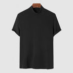 T-Shirt Col Rond Extensible Pour Hommes