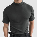 T-Shirt Col Rond Extensible Pour Hommes