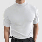 T-Shirt Col Rond Extensible Pour Hommes