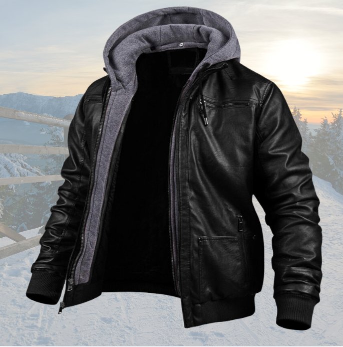 VESTE HOMME CUIR CLASSIQUE