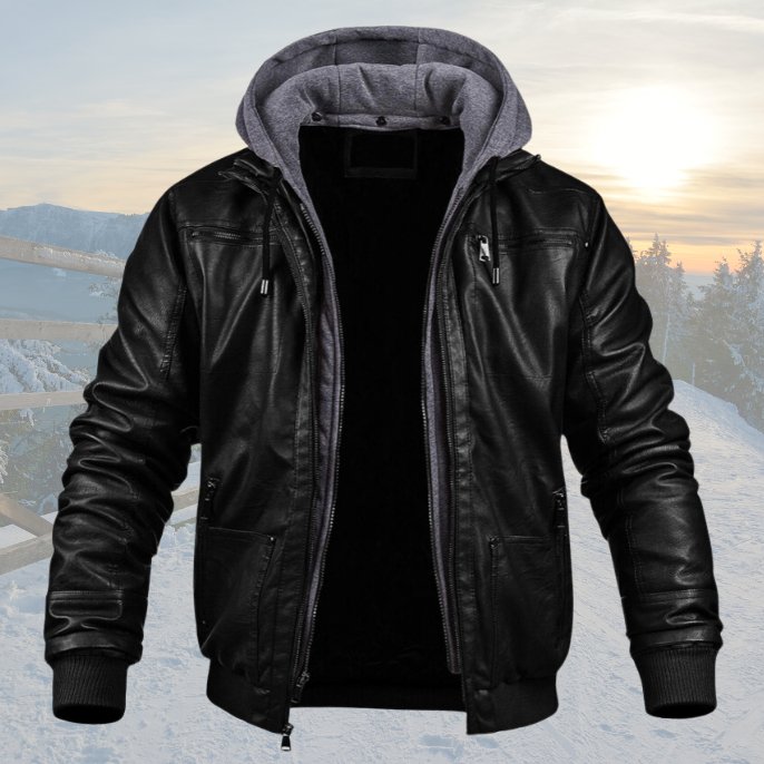 VESTE HOMME CUIR CLASSIQUE