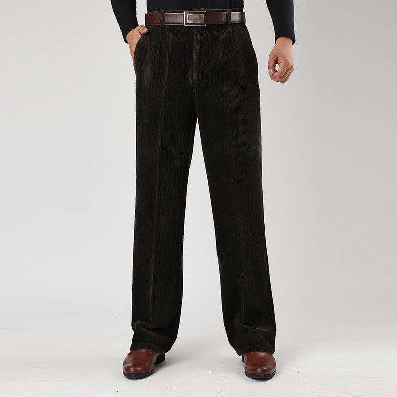 PANTALON EN CORDUROY HOMMES