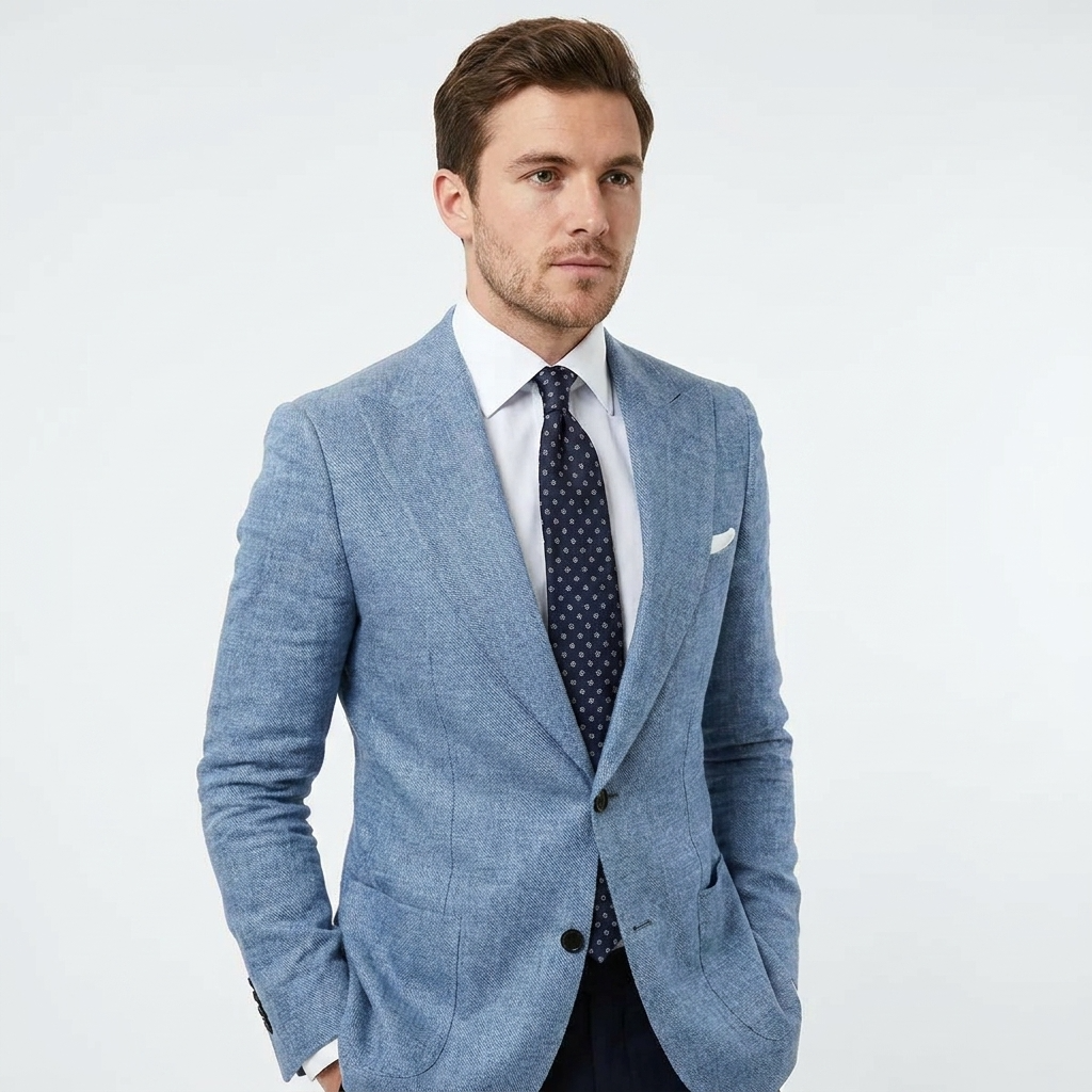 BLAZER STRUCTURÉ HOMMES