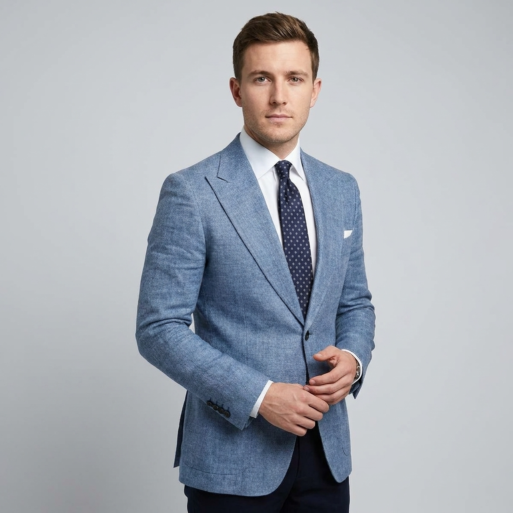 BLAZER STRUCTURÉ HOMMES