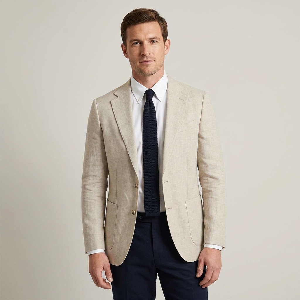 BLAZER STRUCTURÉ HOMMES