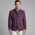 BLAZER HOMME EFFET DAIM
