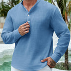 Chemise Ample Avec Col Bateau Pour Hommes