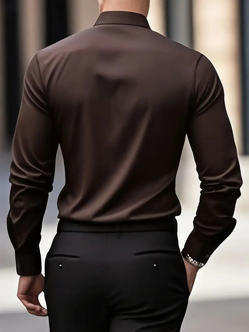 CHEMISE À MANCHES LONGUES POUR HOMME