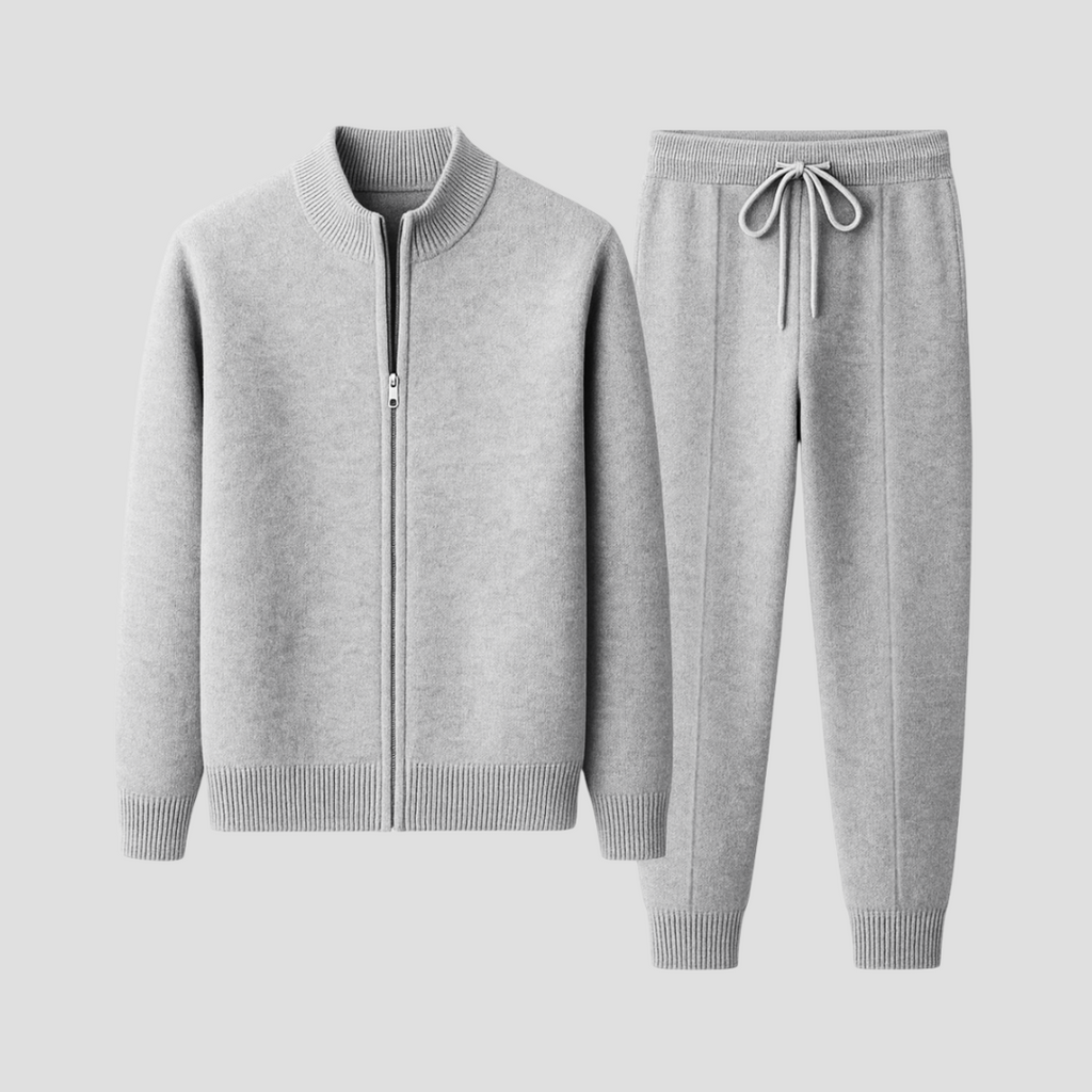 Ensemble décontracté en maille pour homme - image 1