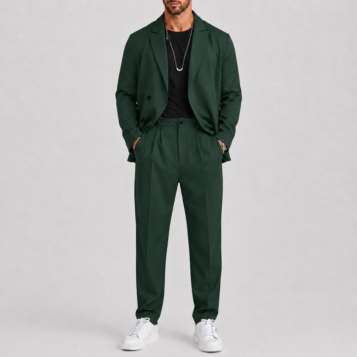 Ensemble deux pièces pour homme - Vert