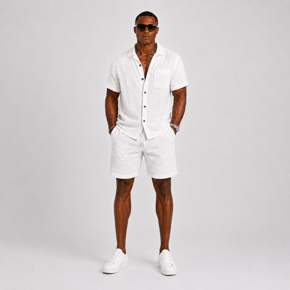 Ensemble lin d’été pour homme - image 2
