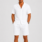 Ensemble lin hommes - Blanc