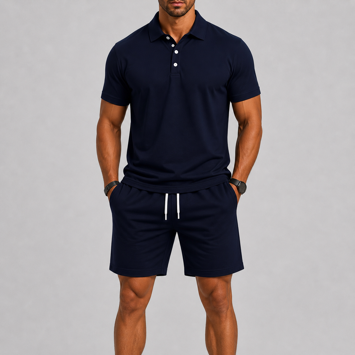 Ensemble sport hommes - Bleu marine