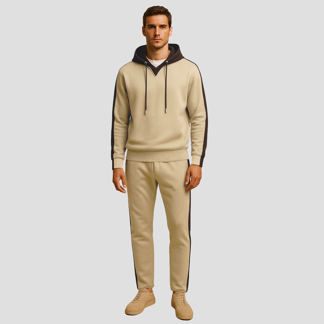 Ensemble survêtement en maille pour homme - image 3