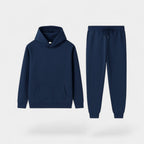 Ensemble survêtement homme sweat à capuche et pantalon - Bleu marine