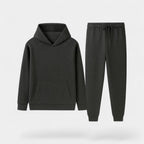 Ensemble survêtement homme sweat à capuche et pantalon - Gris foncé