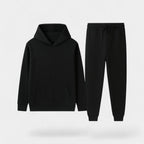Ensemble survêtement homme sweat à capuche et pantalon - Noir