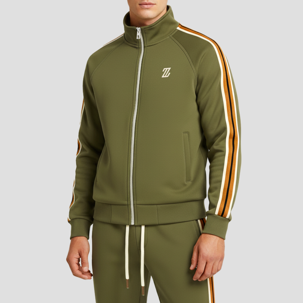 Ensemble survêtement sportif pour homme - Vert