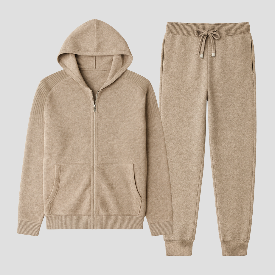 Ensemble survêtement zippé pour homme - image 1