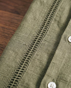 Chemise Brodée Avec Manches Longues Pour Hommes