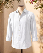 Chemise Brodée Avec Manches Longues Pour Hommes