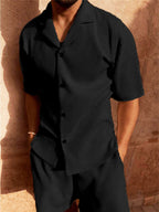 Ensemble Chemise Et Short Homme Été