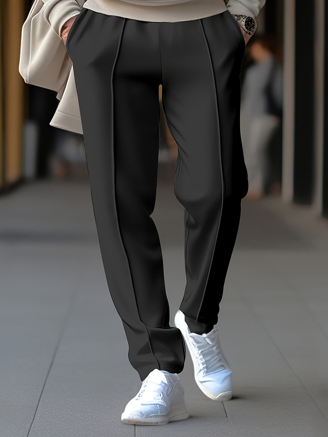 Pantalon De Sport À Cordon Avec Coupe Ajustée Pour Hommes