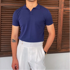 Polo Avec Col En V Pour Hommes