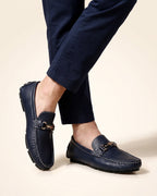 Mocassins Slip-On Texturés Pour Hommes