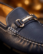Mocassins Slip-On Texturés Pour Hommes