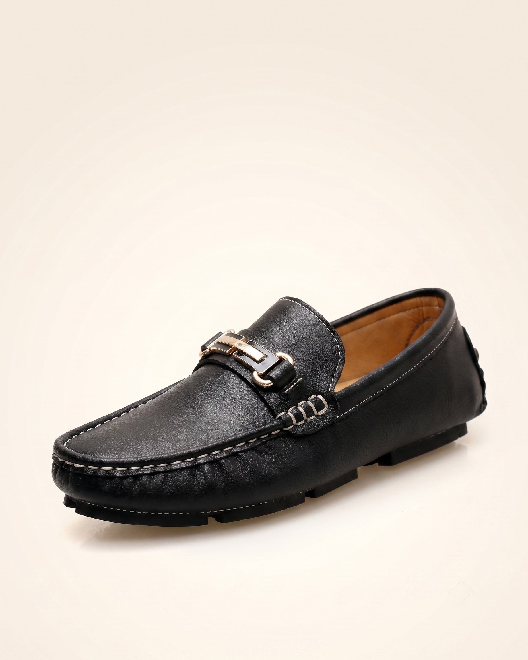 Mocassins Slip-On Texturés Pour Hommes