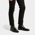 BOTTINES CHEALSEA EN CUIR POUR HOMME