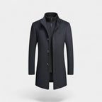 MANTEAU HOMME LAINE MI-LONG