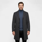 MANTEAU HOMME TRENCH MI-LONG