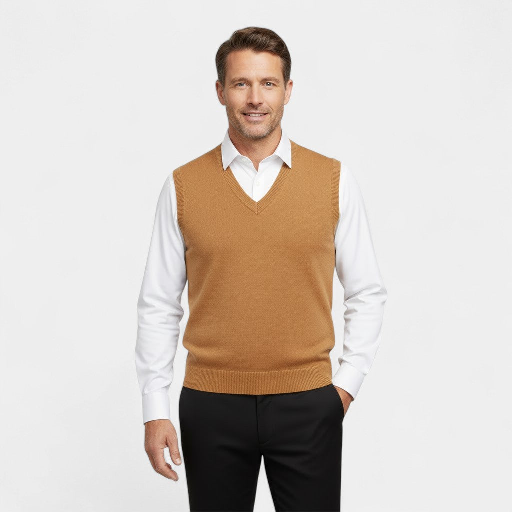 GILET SANS MANCHES HOMME COL V