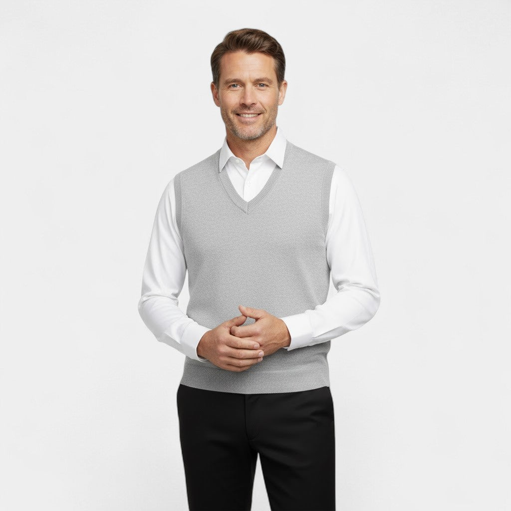 GILET SANS MANCHES HOMME COL V
