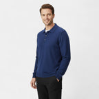 POLO HOMME MANCHES LONGUES MAILLE