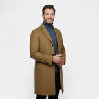 MANTEAU HOMME TRENCH MI-LONG