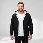 CARDIGAN HOMME LAINE D’AGNEAU
