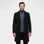 MANTEAU HOMME TRENCH MI-LONG