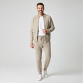 ENSEMBLE HOMME CARDIGAN ZIPPÉ ET PANTALON MAILLE