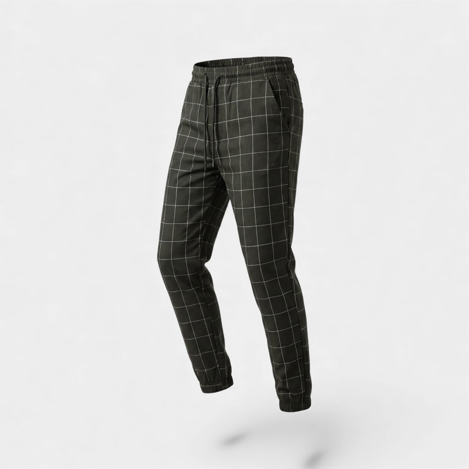 PANTALON HOMME CARREAUX COTON
