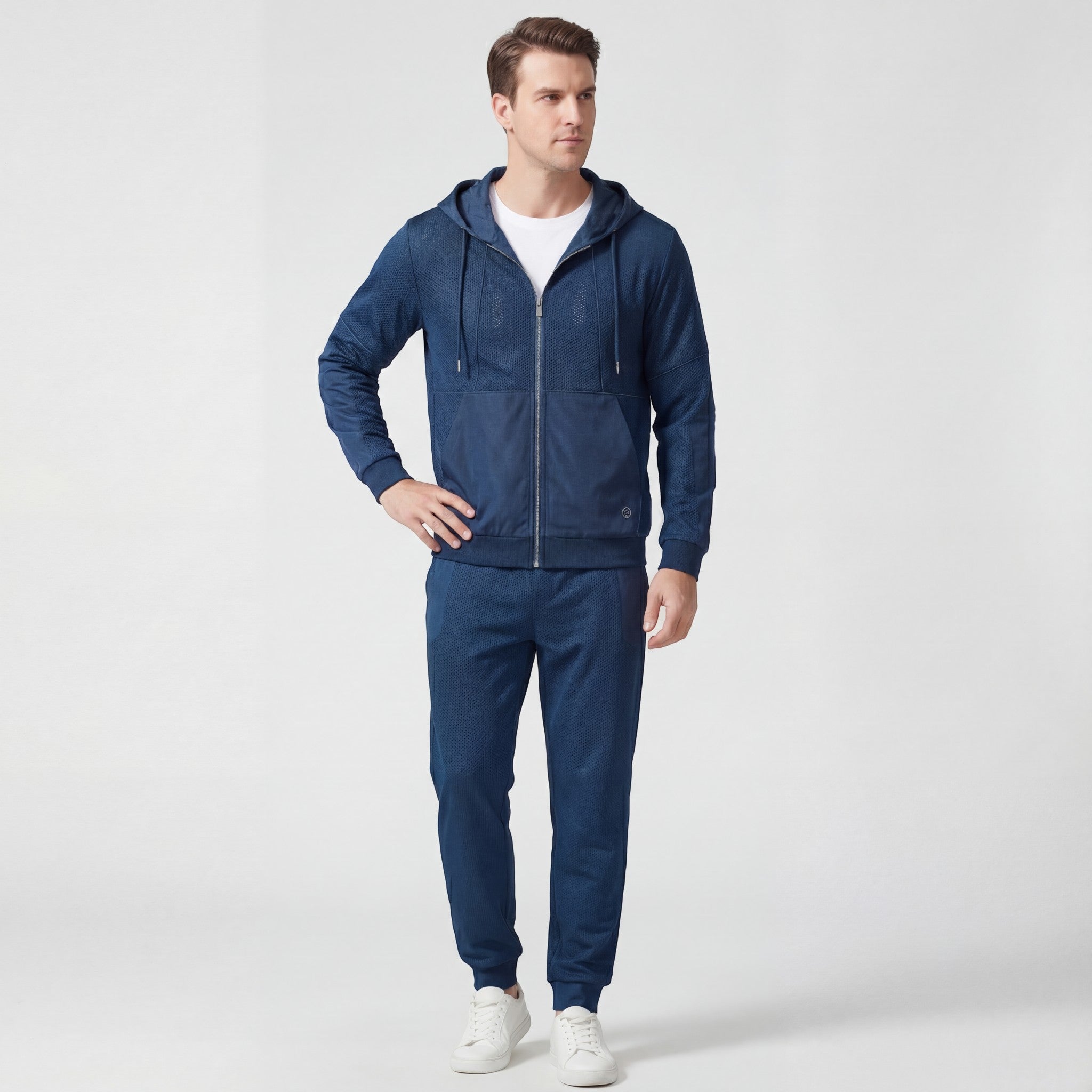 ENSEMBLE LOISIR HOMME SWEAT À CAPUCHE ET PANTALON