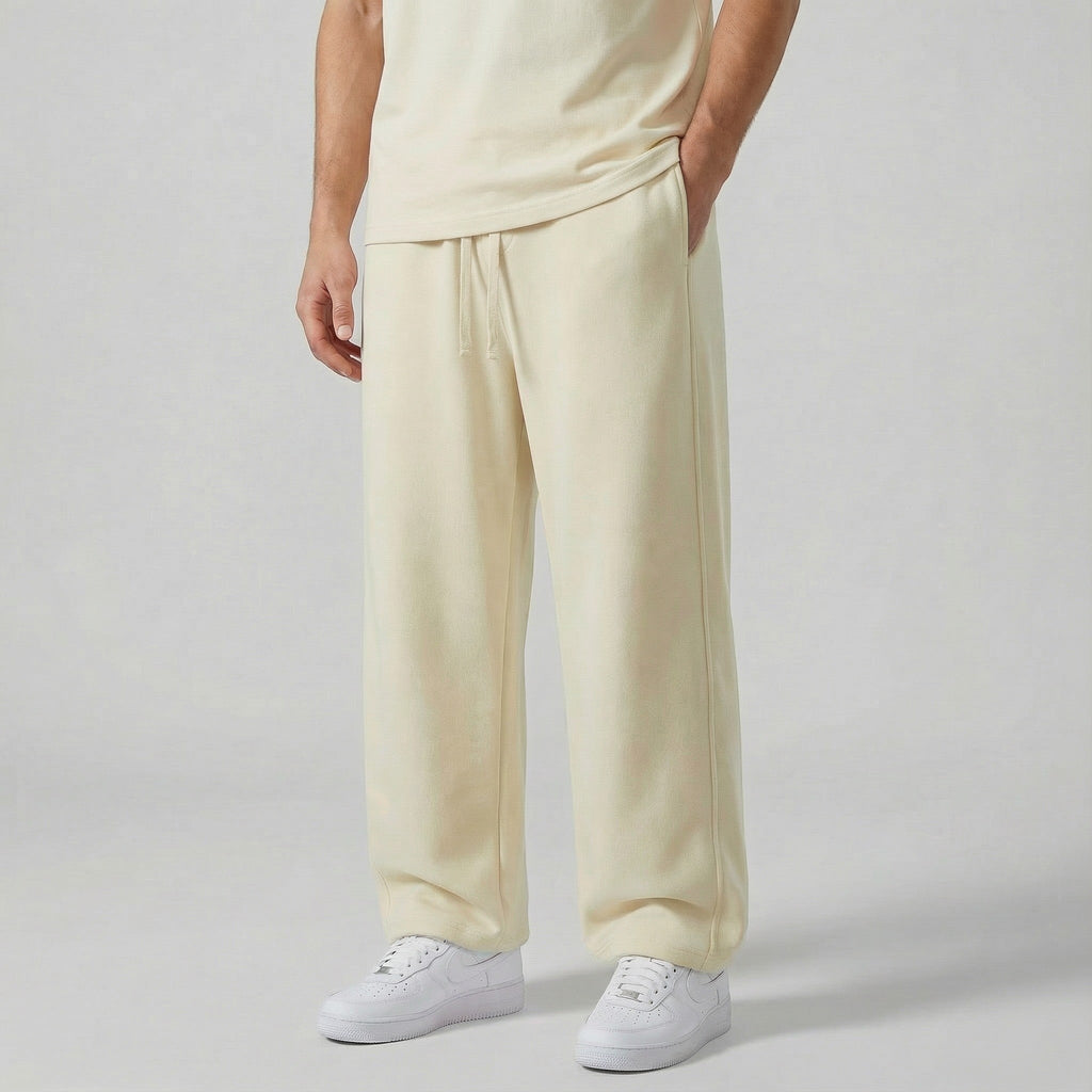 PANTALON HOMME COTON JAMBE DROITE